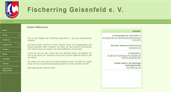 Desktop Screenshot of fischerring-geisenfeld.de
